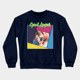 Cyndi Lauper - Retro Cover Crewneck Sweatshirt